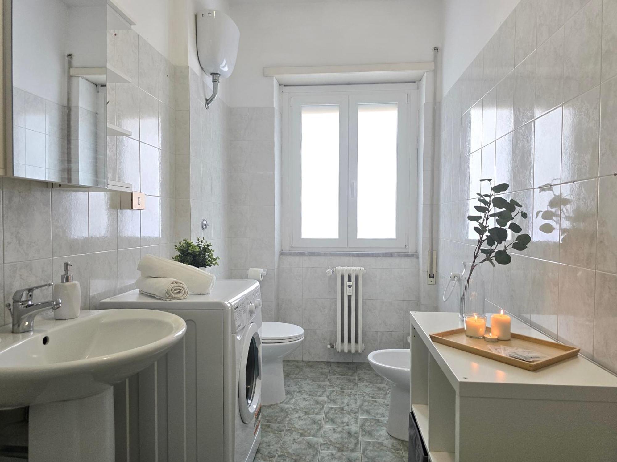 Casa Relax Con Parcheggio E Metro Lejlighed *